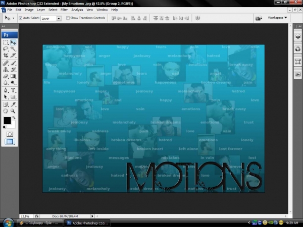 Creation of 101 Emotions: Step 2
